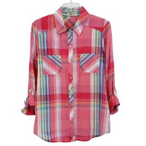 3/15 Kut from the Kloth plaid light weight top